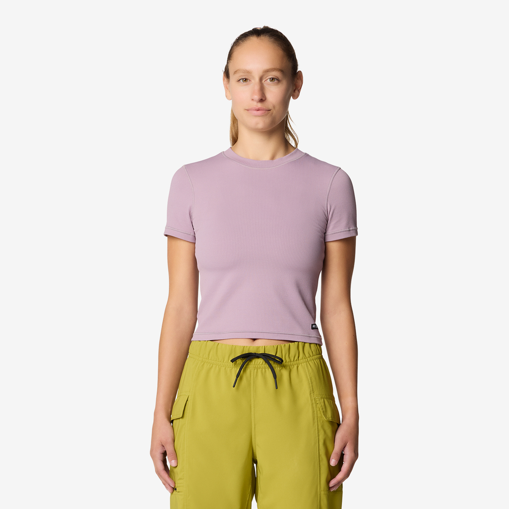 Mountain Hardwear W Peak Knit™ Short Sleeve in VIOLETT