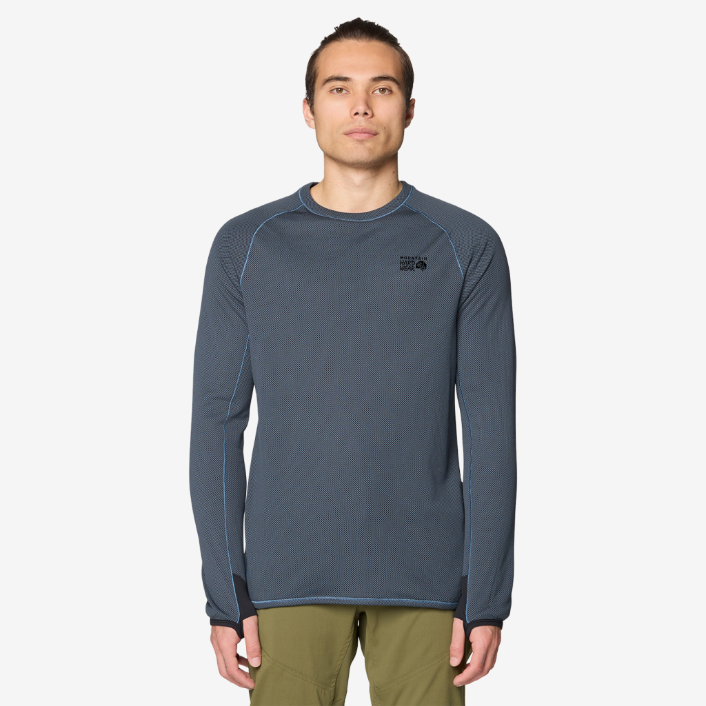 Mountain Hardwear M Airmesh™ Long Sleeve in BLAU