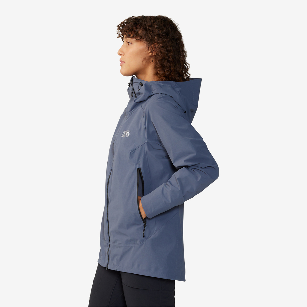 Mountain Hardwear W Chockstone™ Alpine LT Hooded Jacket in BLAU