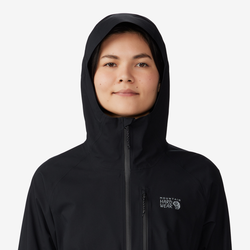 Mountain Hardwear W Stretch Ozonic™ Jacket in SCHWARZ