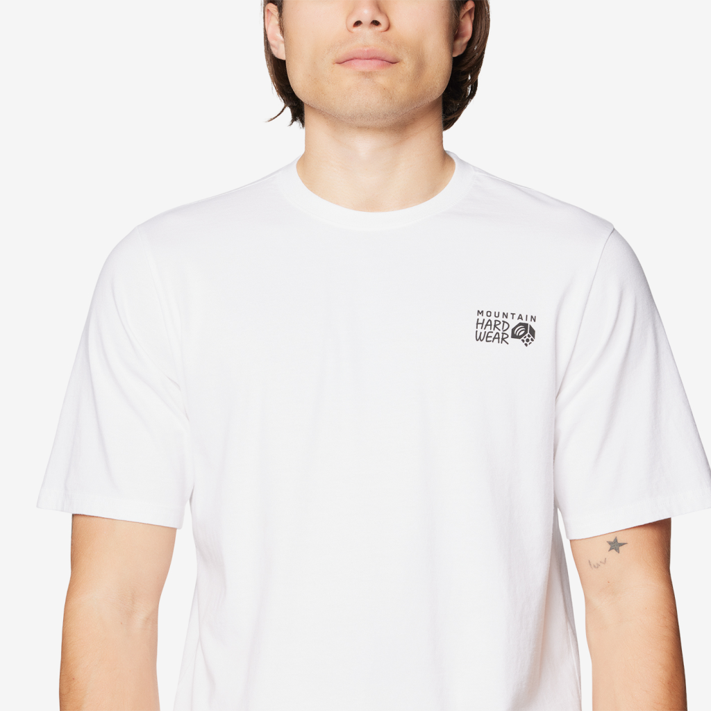 Mountain Hardwear M MHW™ Box Logo Short Sleeve in WEISS