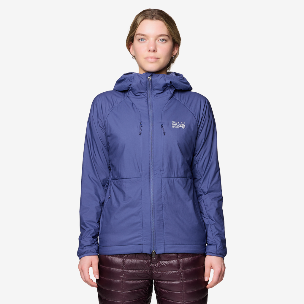 Mountain Hardwear W Kor AirShell™ Warm Hoody in BLAU