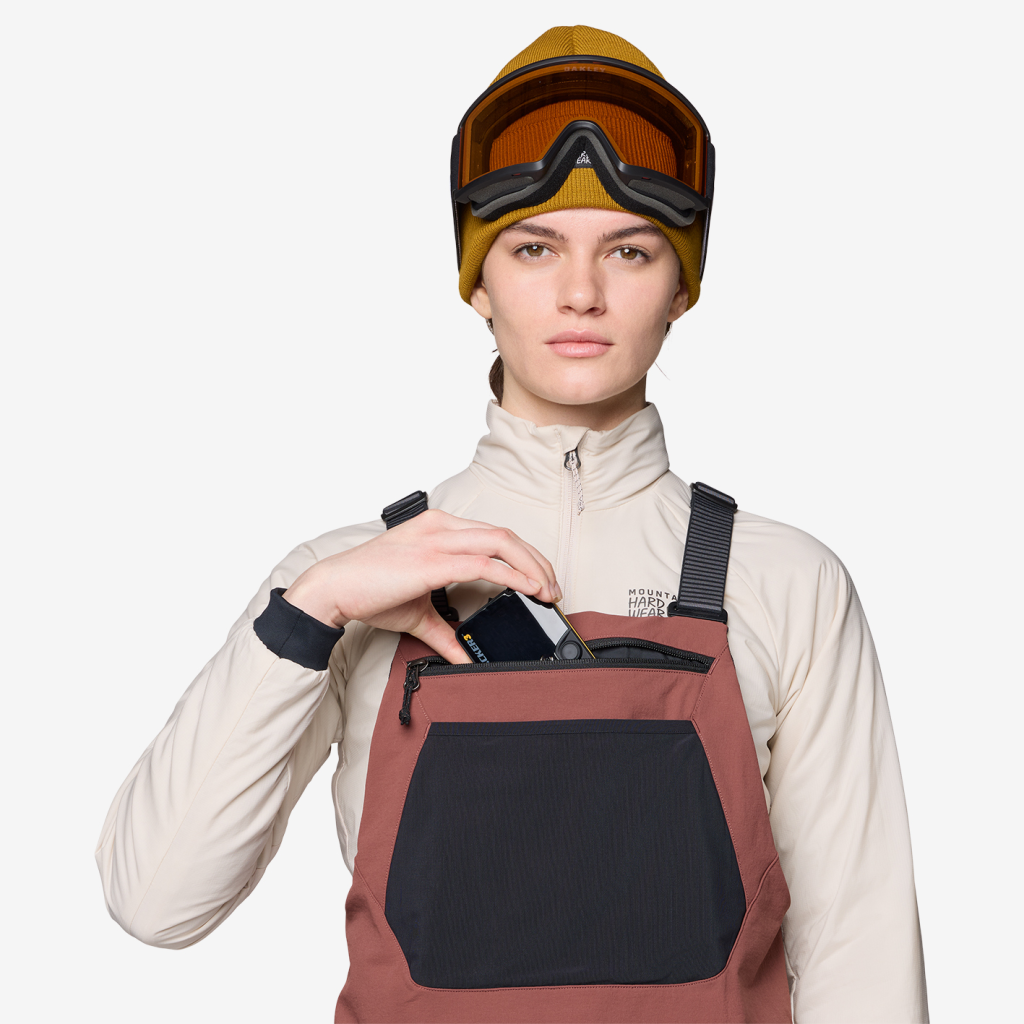 Mountain Hardwear W Boundary Ridge™ GORE-TEX Bib in BRAUN