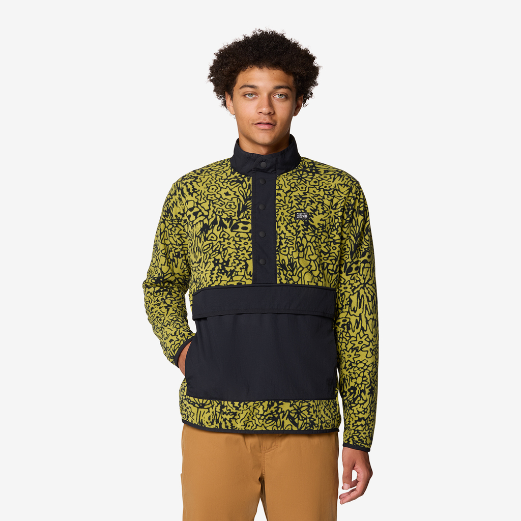 Mountain Hardwear M Microchill™ Snap Pullover in GRÜN