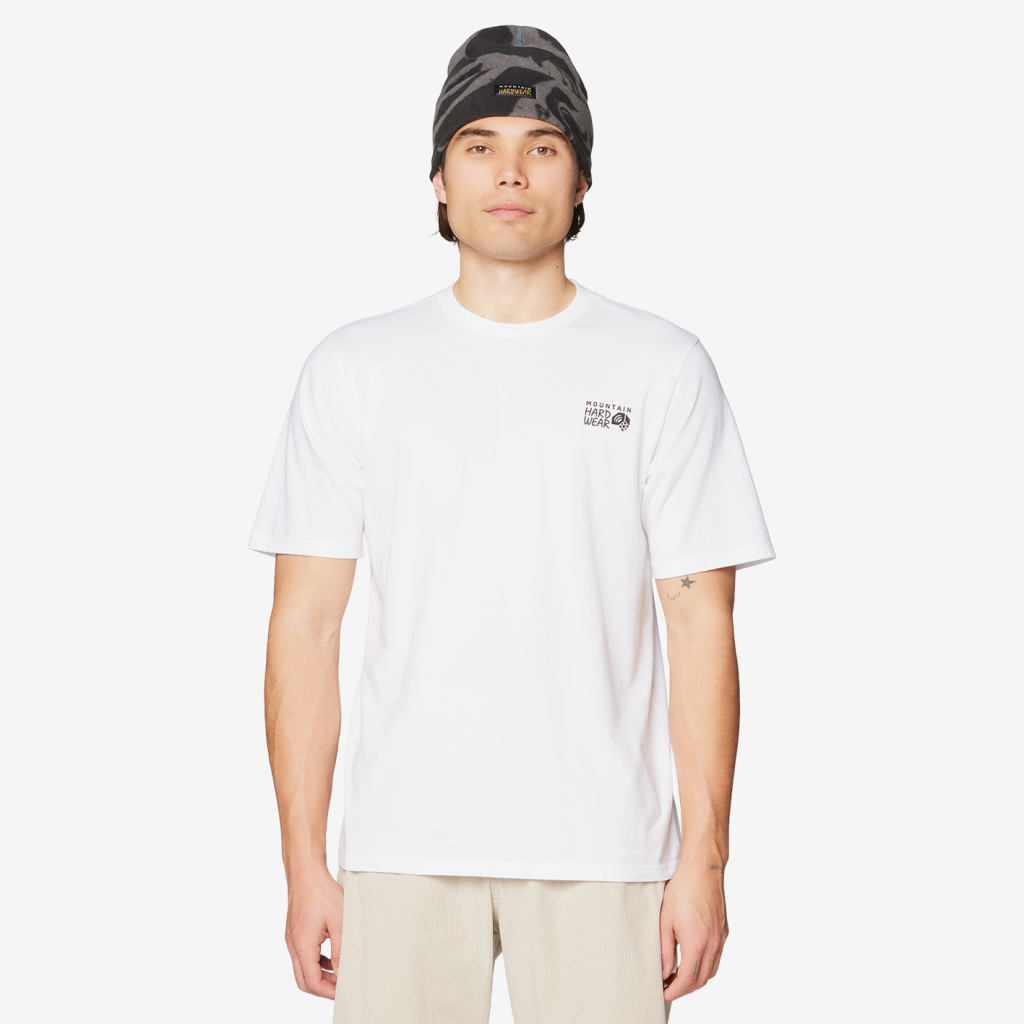 Mountain Hardwear M MHW™ Box Logo Short Sleeve in WEISS