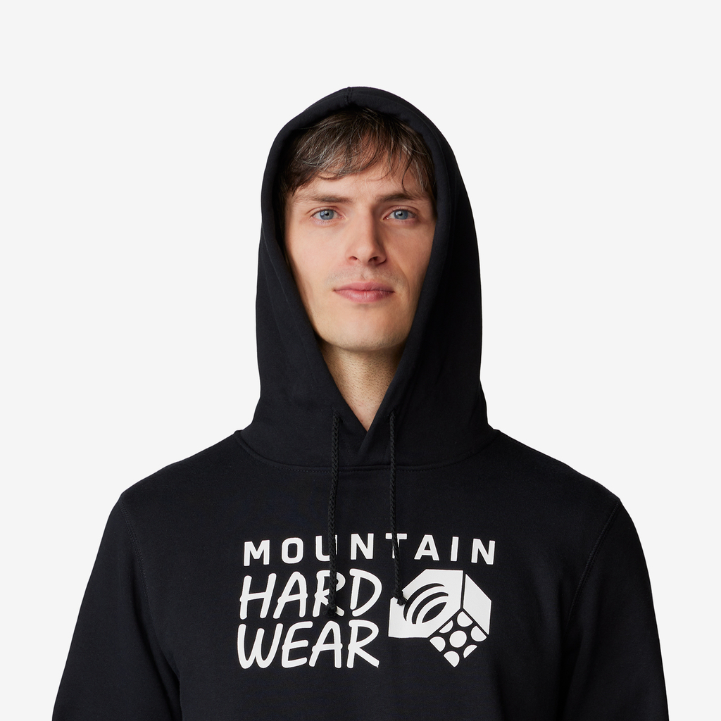 Mountain Hardwear M MHW Logo M PO Hoody in SCHWARZ