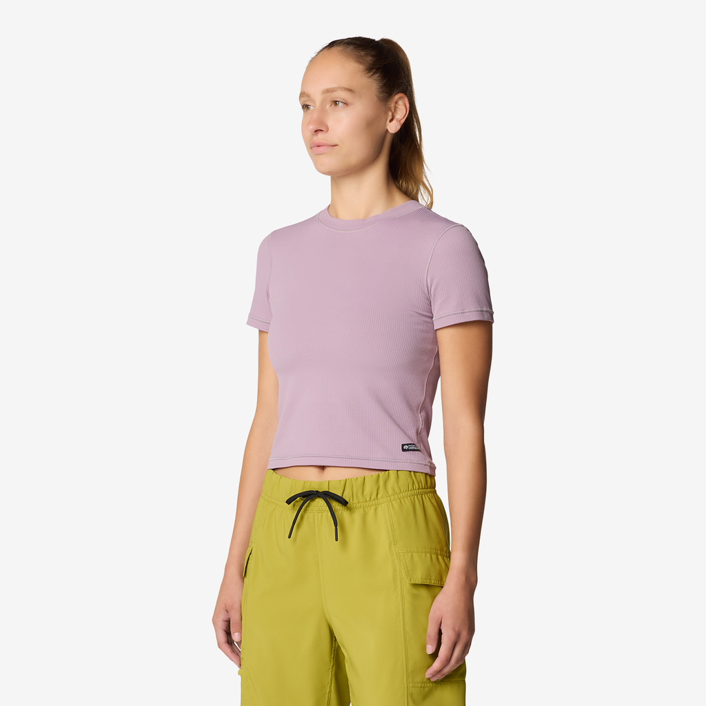 Mountain Hardwear W Peak Knit™ Short Sleeve in VIOLETT