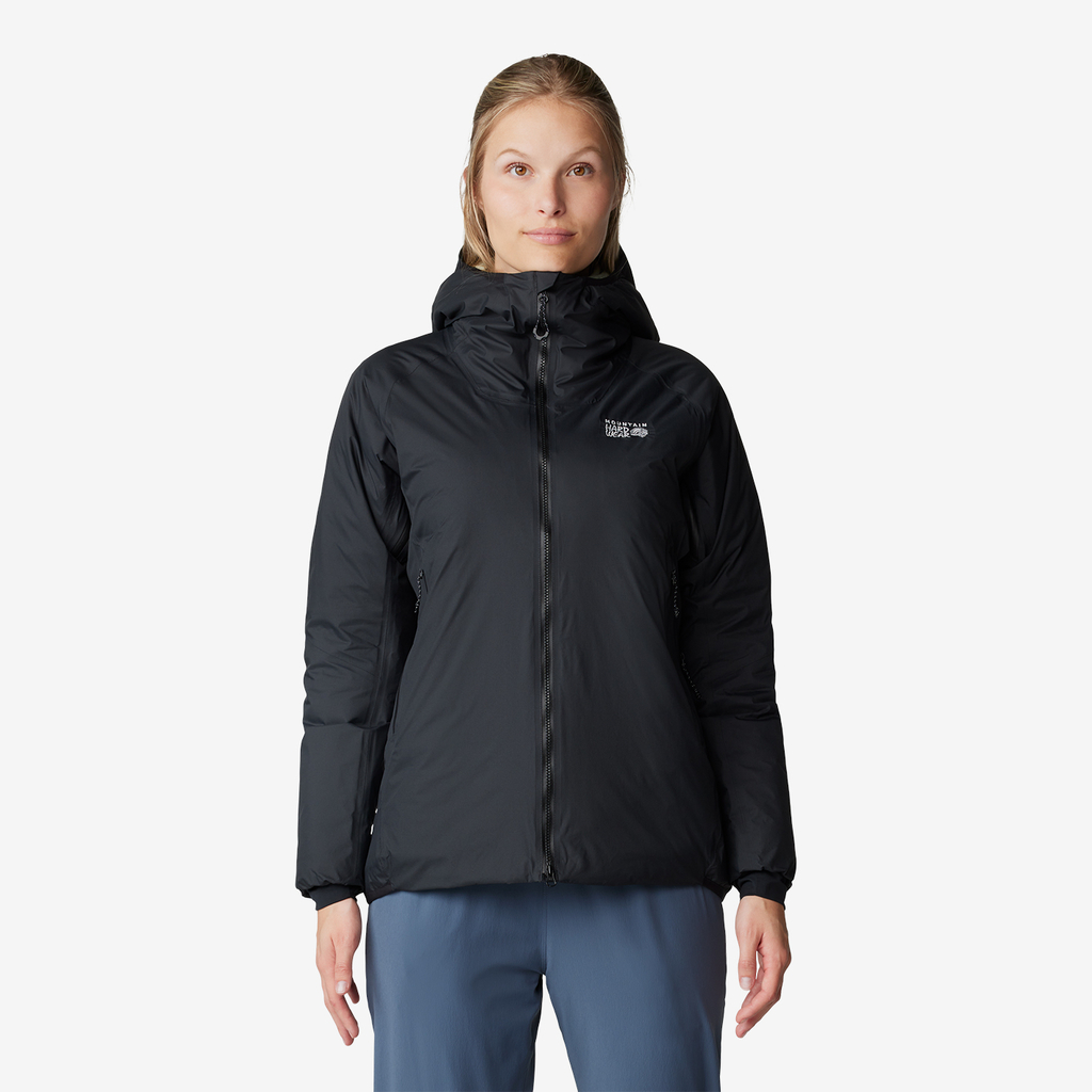 Mountain Hardwear W Storm Whisperer™ Insulated Jacket in SCHWARZ