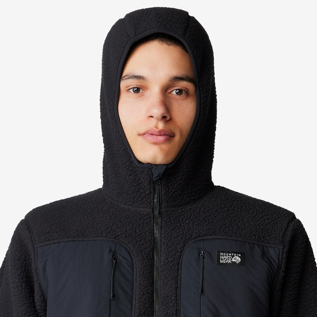 Mountain Hardwear M HiCamp™ Fleece Hoody in SCHWARZ