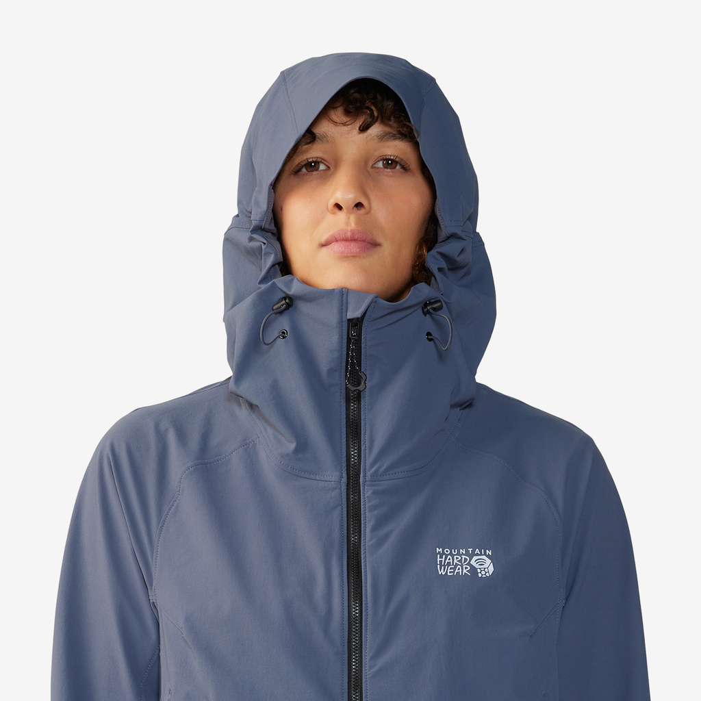 Mountain Hardwear W Chockstone™ Alpine LT Hooded Jacket in BLAU