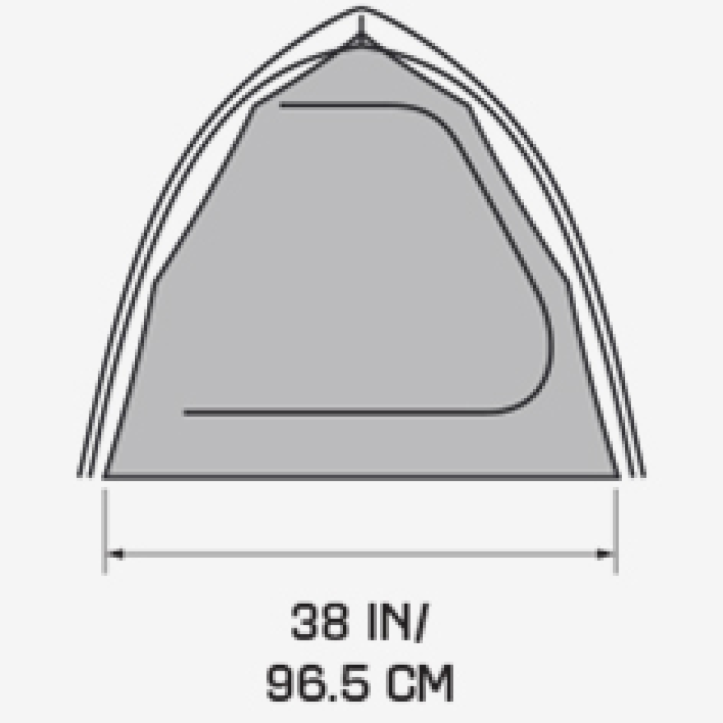 Mountain Hardwear Nimbus™ UL 1 Tent in BLAU