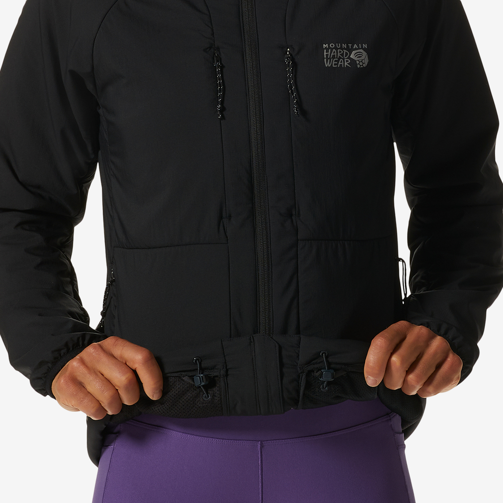 Mountain Hardwear W Kor AirShell™ Warm Hoody in SCHWARZ