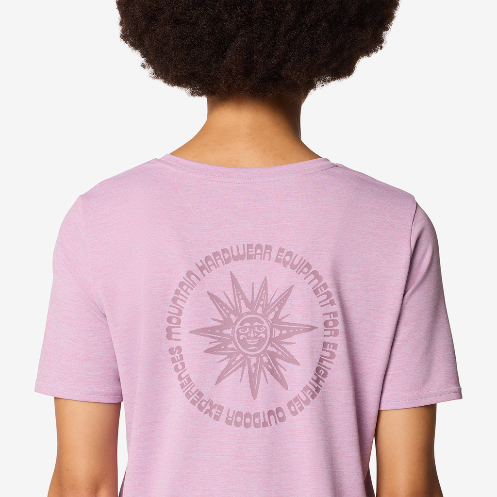 Mountain Hardwear W Sunblocker™ Short Sleeve in VIOLETT