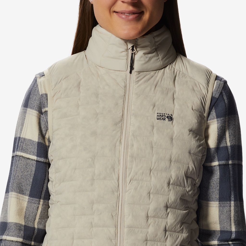 Mountain Hardwear W Stretchdown™ Light Vest in BEIGE