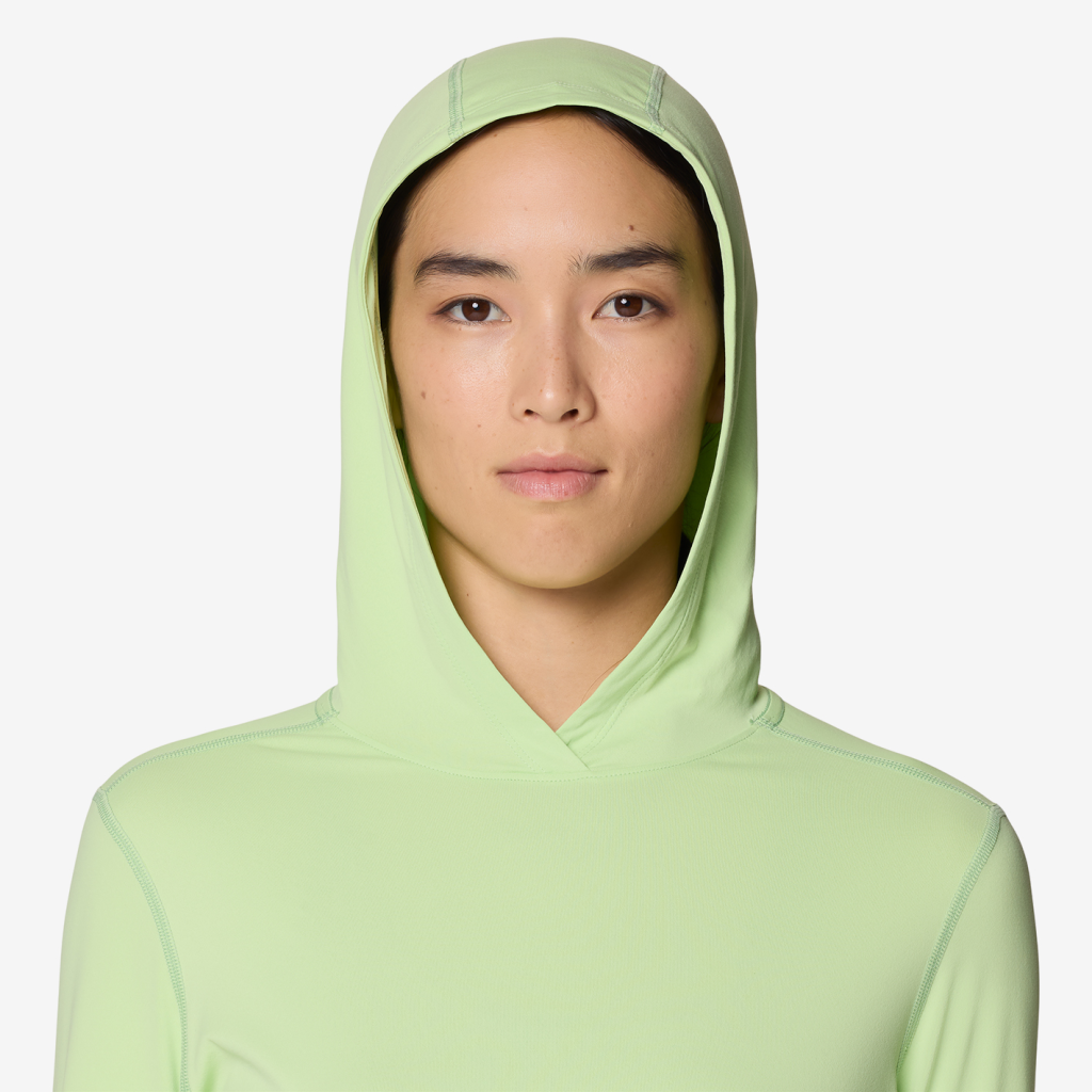 Mountain Hardwear W Crater Lake LS Funktionsshirt für Damen in GELB