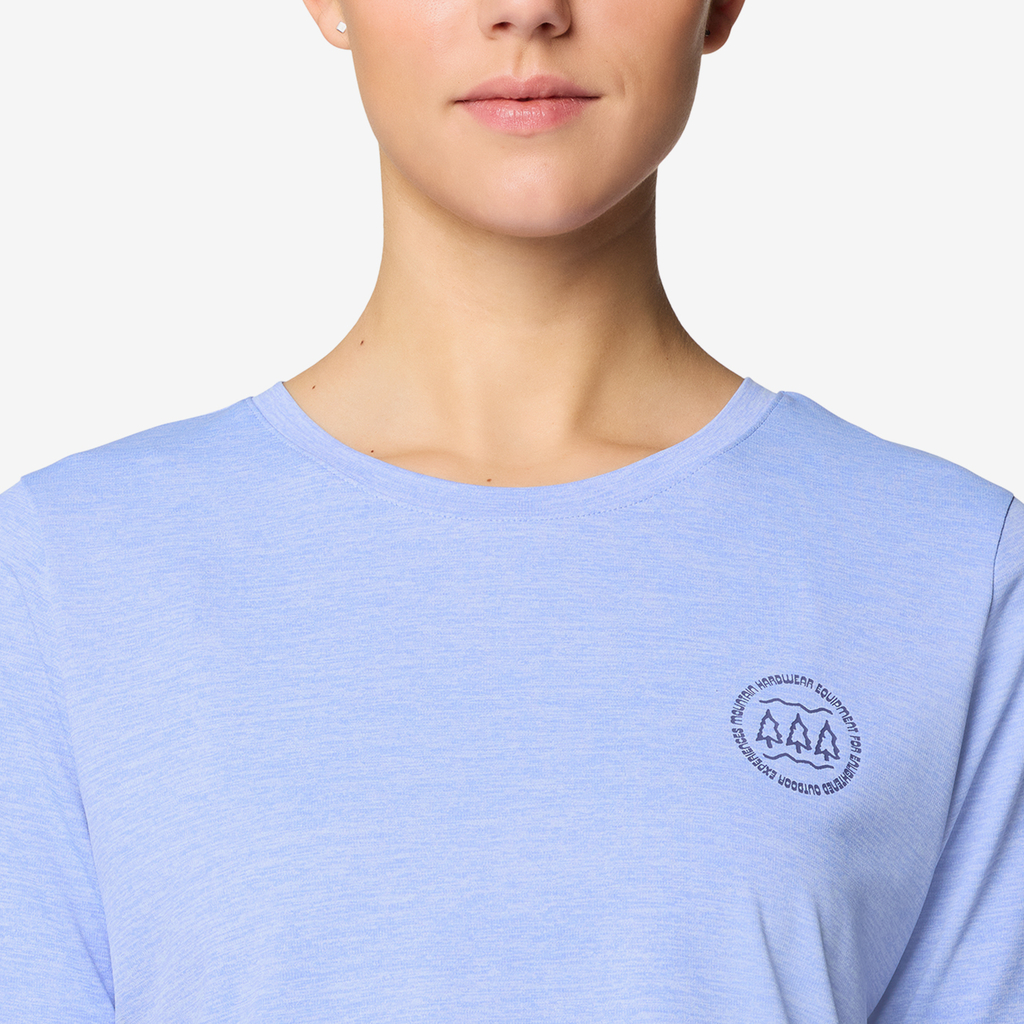 Mountain Hardwear W Sunblocker™ Short Sleeve in VIOLETT