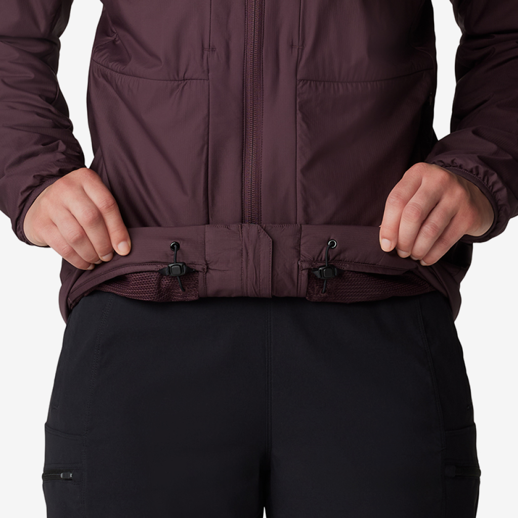 Mountain Hardwear W Kor AirShell™ Warm Hoody in VIOLETT