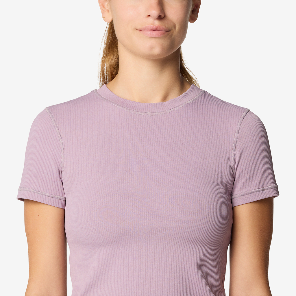 Mountain Hardwear W Peak Knit™ Short Sleeve in VIOLETT