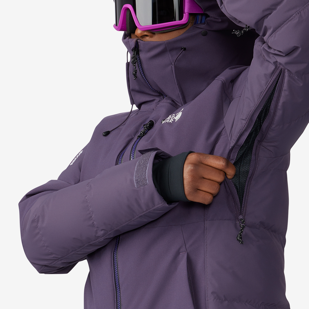 Mountain Hardwear W Powder Down Jacket in VIOLETT