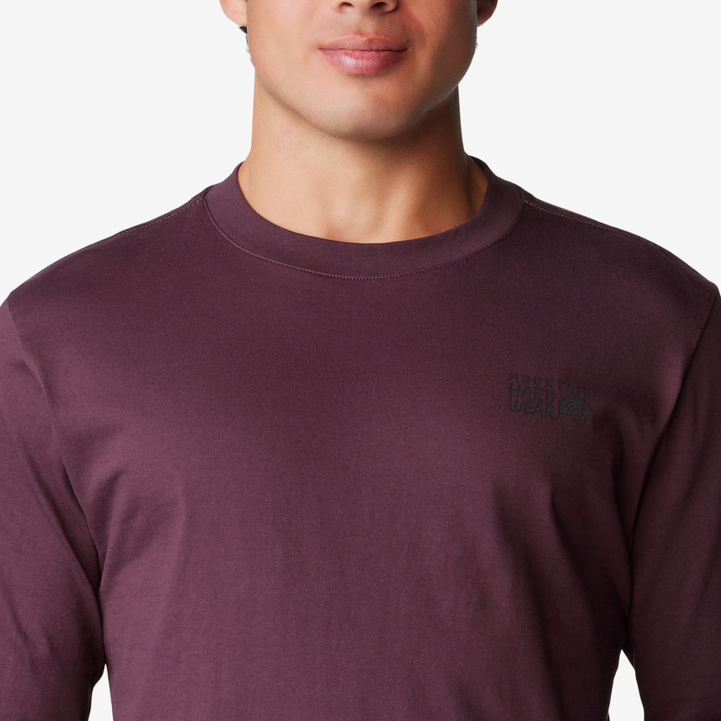 Mountain Hardwear M Box Logo M Long Sleeve in VIOLETT