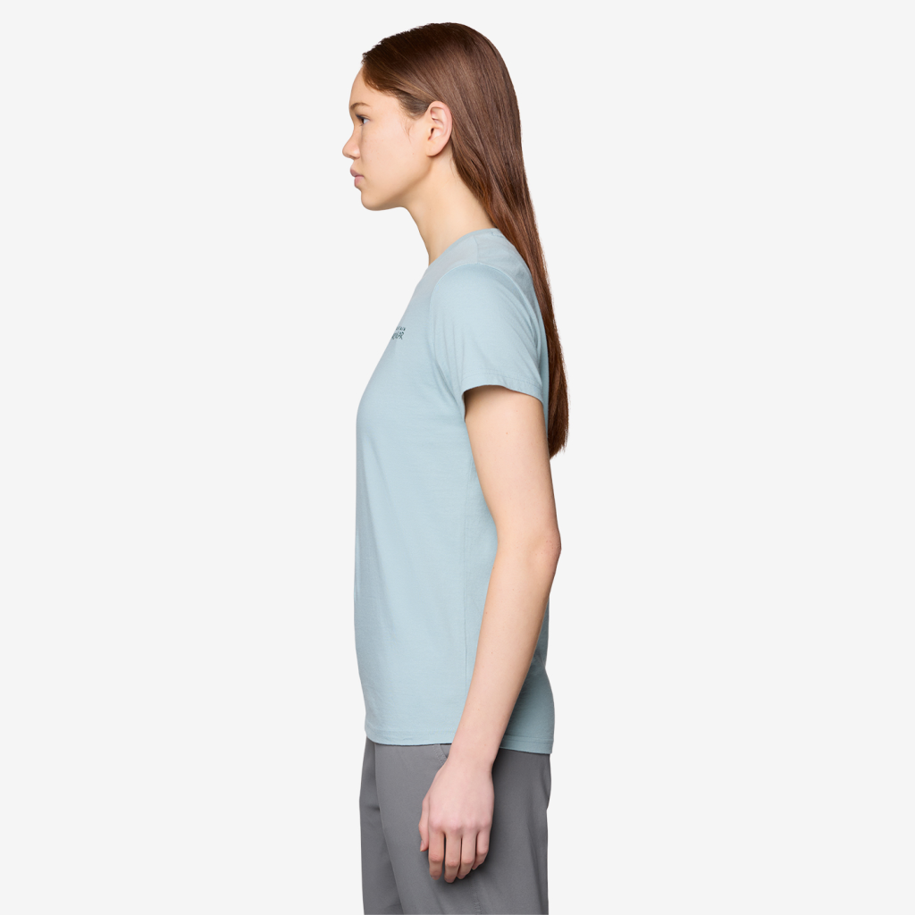 Mountain Hardwear W MHW Logo™ Short Sleeve in BLAU