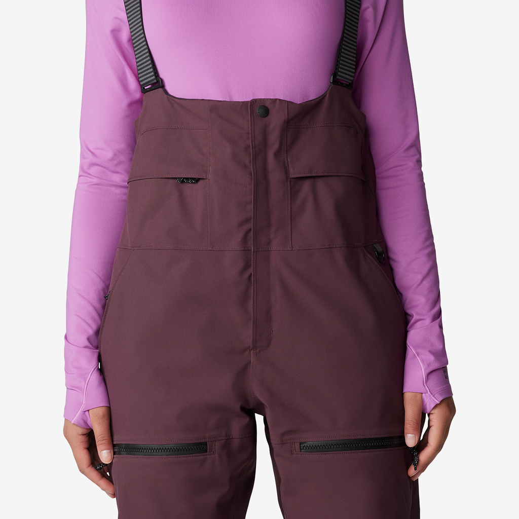 Mountain Hardwear W Powder Maven™ Bib in VIOLETT