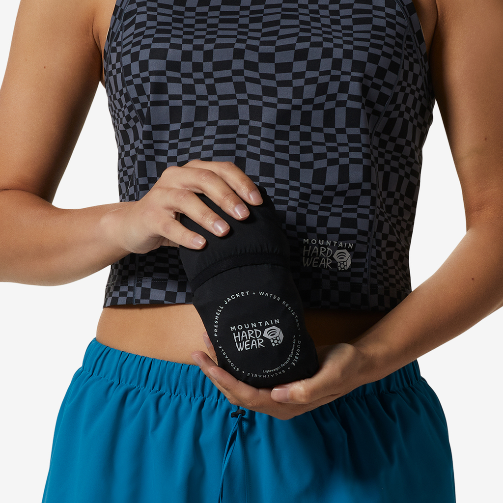 Mountain Hardwear W Kor AirShell Outdoorjacke für Damen in SCHWARZ