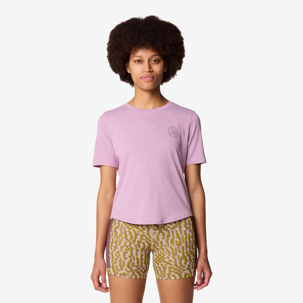 Mountain Hardwear W Sunblocker™ Short Sleeve in VIOLETT