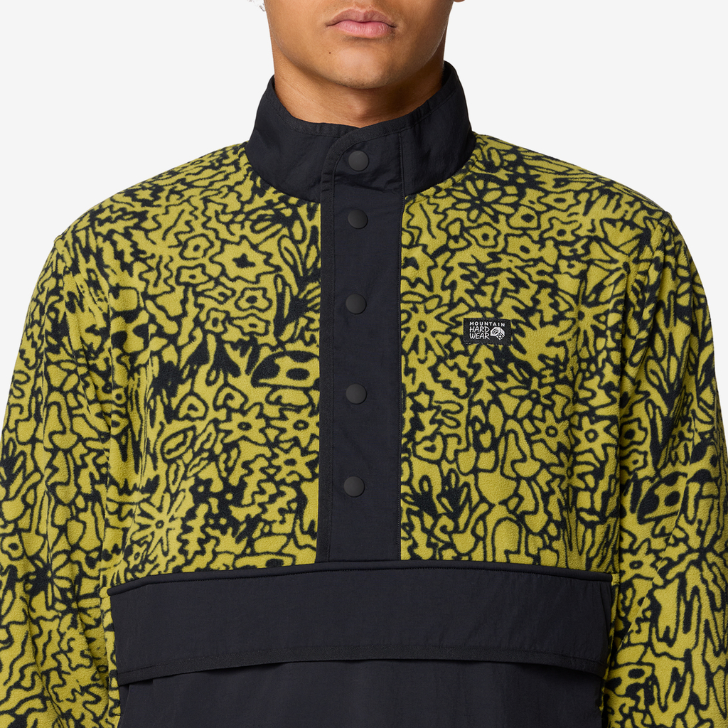 Mountain Hardwear M Microchill™ Snap Pullover in GRÜN