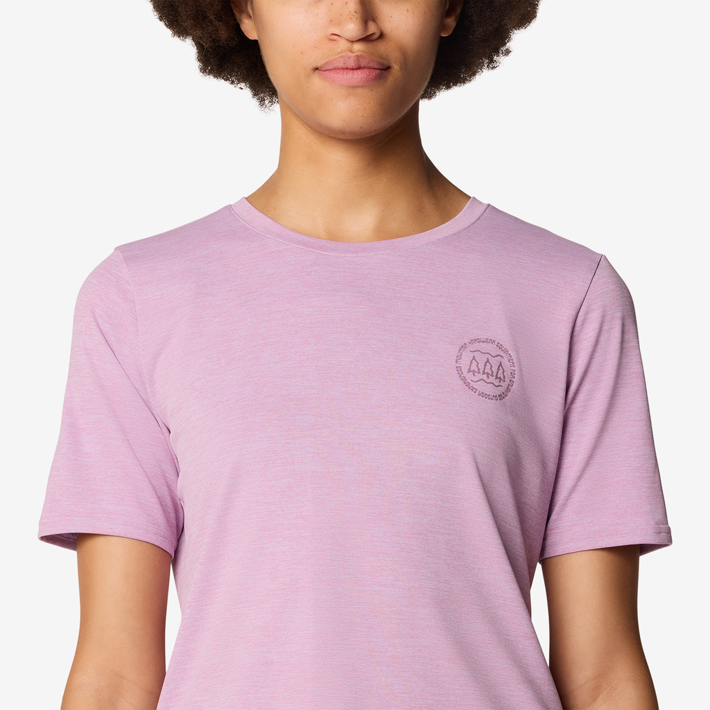 Mountain Hardwear W Sunblocker™ Short Sleeve in VIOLETT