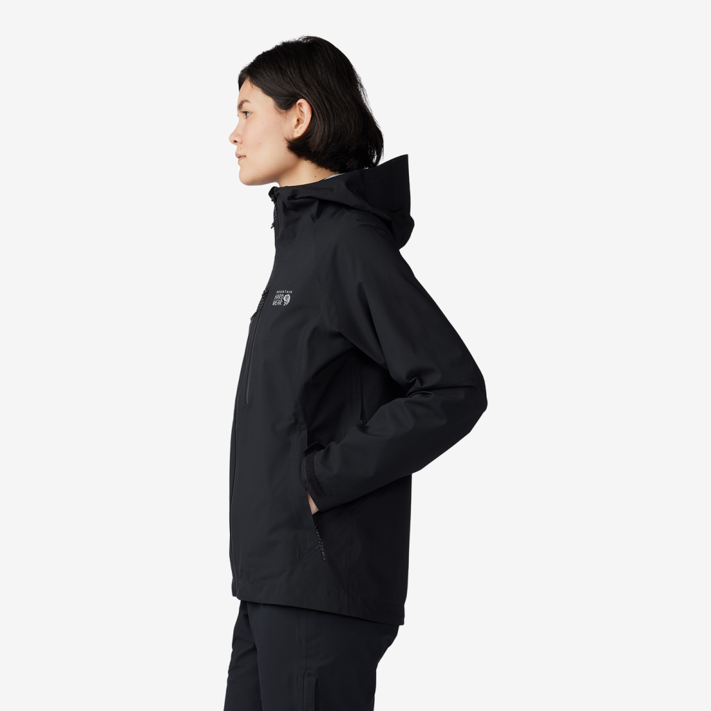 Mountain Hardwear W Stretch Ozonic™ Jacket in SCHWARZ