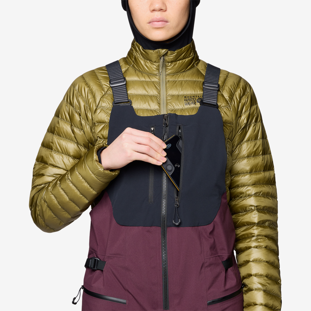 Mountain Hardwear W Mythogen™ GORE-TEX® Pro Bib in SCHWARZ