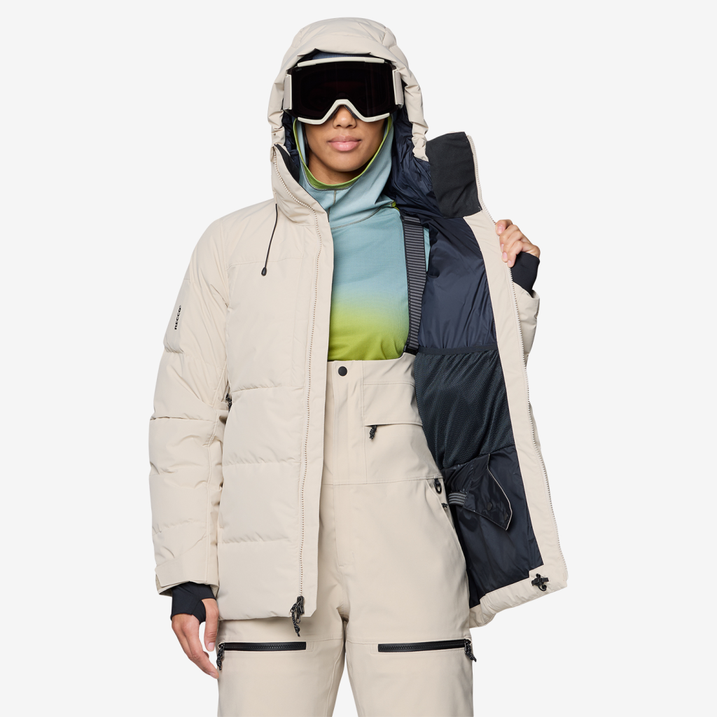 Mountain Hardwear W Powder Maven™ Down Jacket in BEIGE
