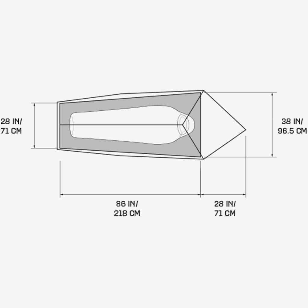 Mountain Hardwear Nimbus™ UL 1 Tent in BLAU