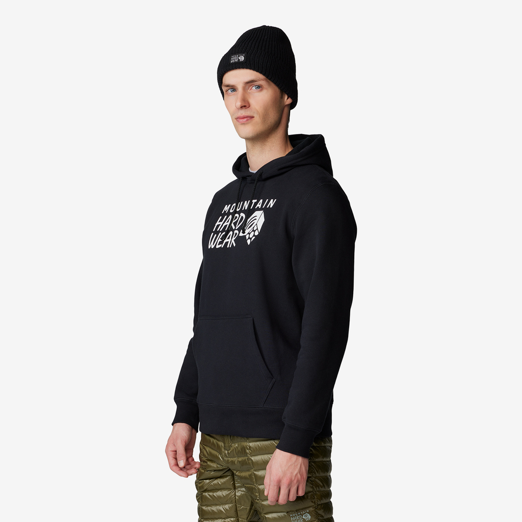Mountain Hardwear M MHW Logo M PO Hoody in SCHWARZ