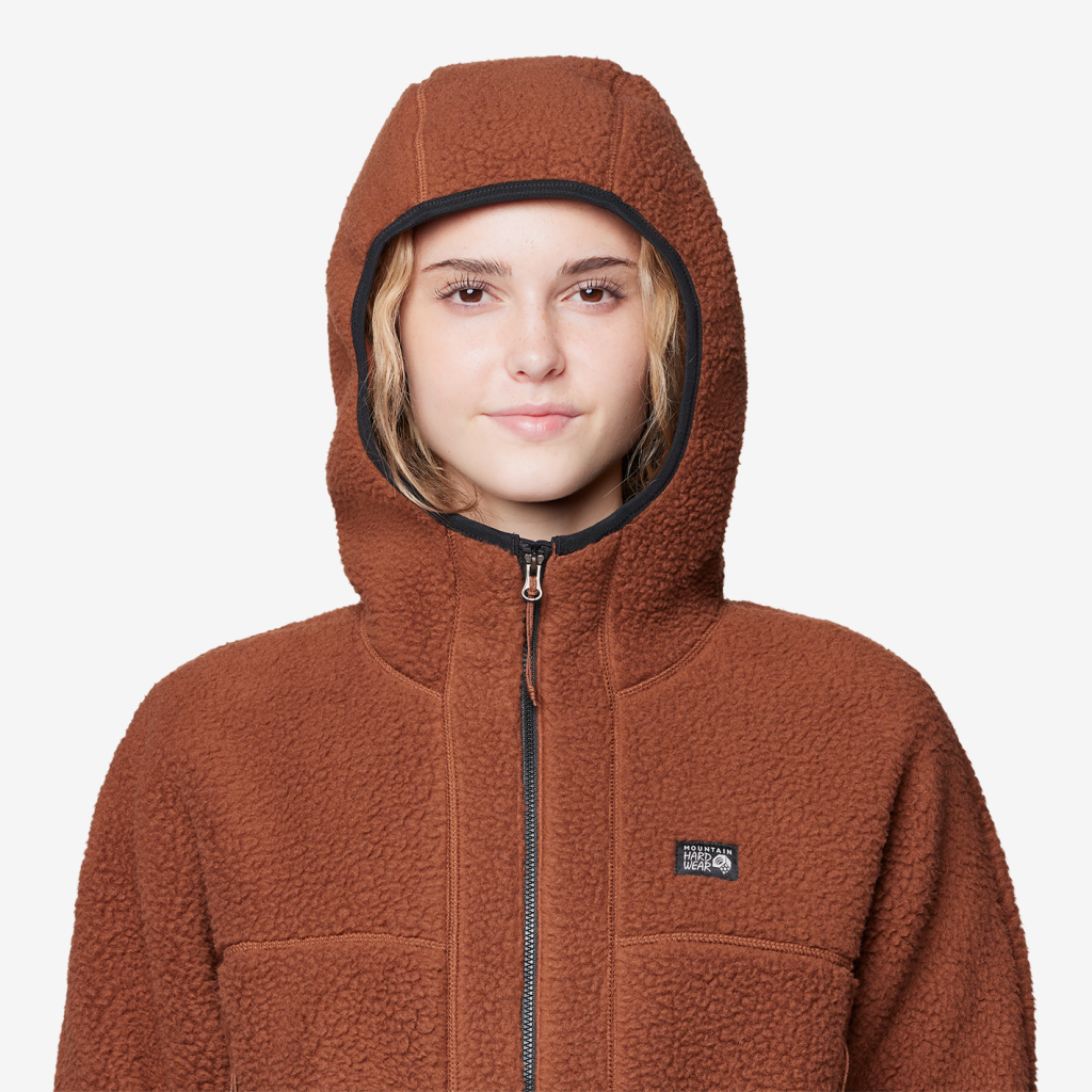 Mountain Hardwear W HiCamp™ Fleece Hoody in BRAUN