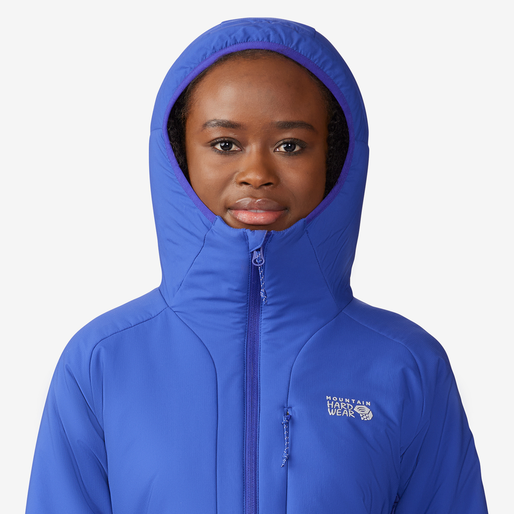 Mountain Hardwear W Kor Stasis™ Hoody in BLAU