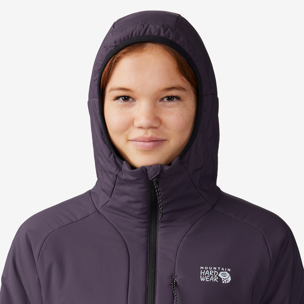 Mountain Hardwear W Kor Stasis™ Hoody in VIOLETT