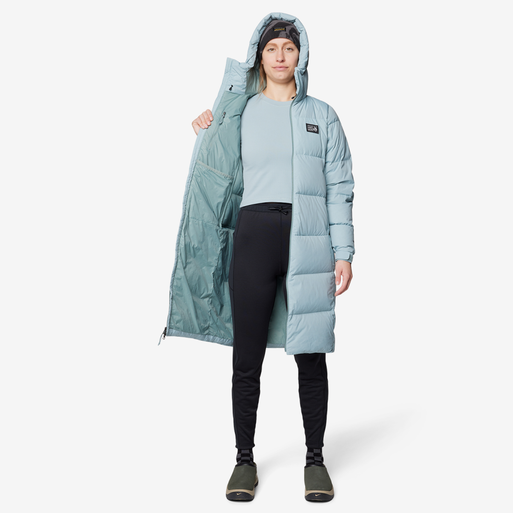 Mountain Hardwear W Nevadan™ Down Long Parka in BLAU