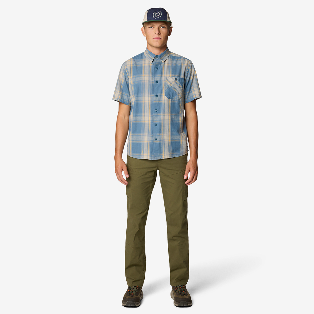 Mountain Hardwear M Cottonwood™ Lite Short Sleeve Shirt in BLAU