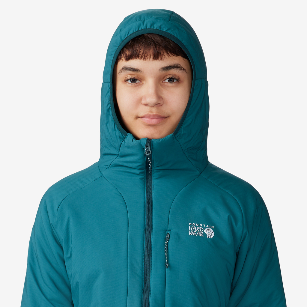 Mountain Hardwear W Kor Stasis™ Hoody in BLAU