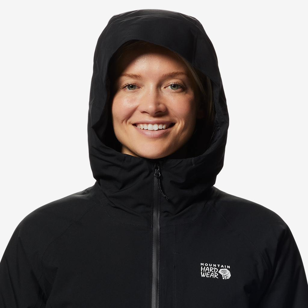 Mountain Hardwear W Stretch Ozonic™ Insulated Jacket in SCHWARZ