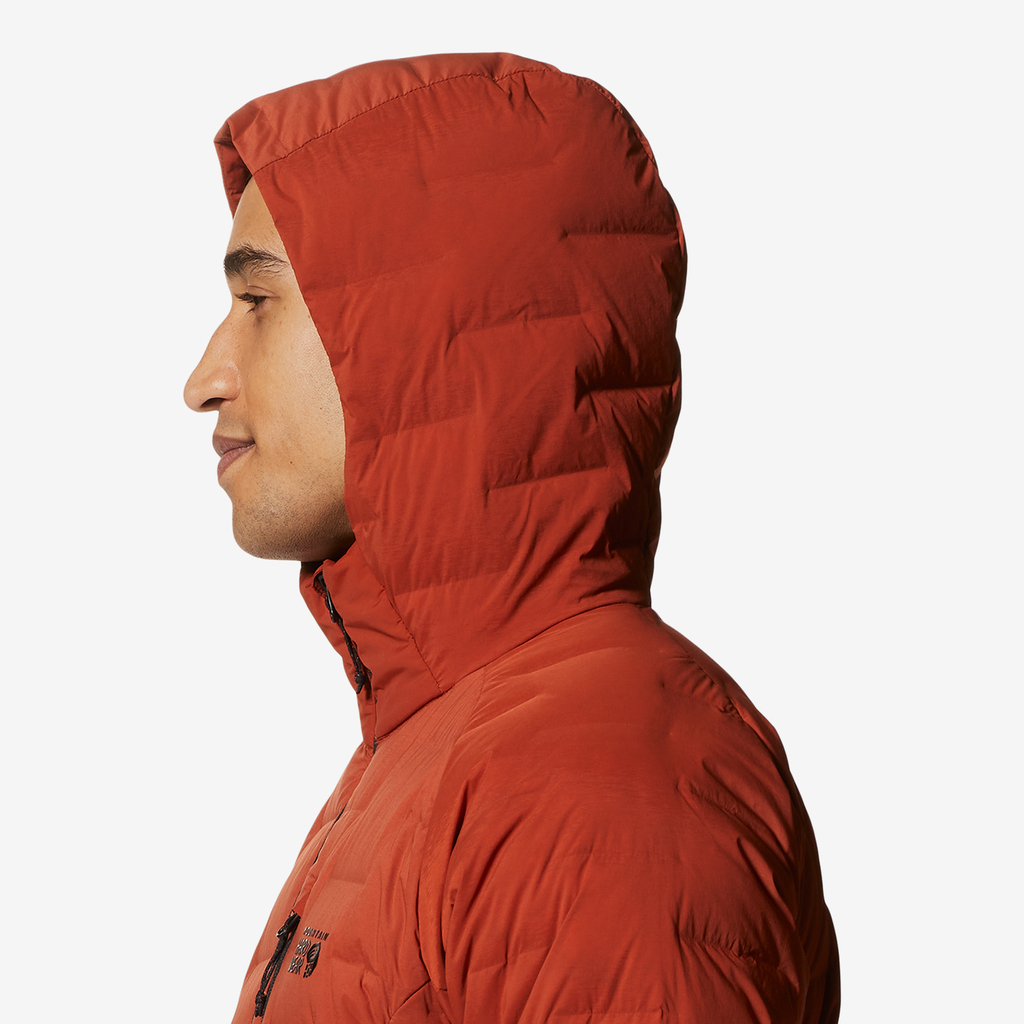 Mountain Hardwear M Stretchdown™ Hoody in ROT