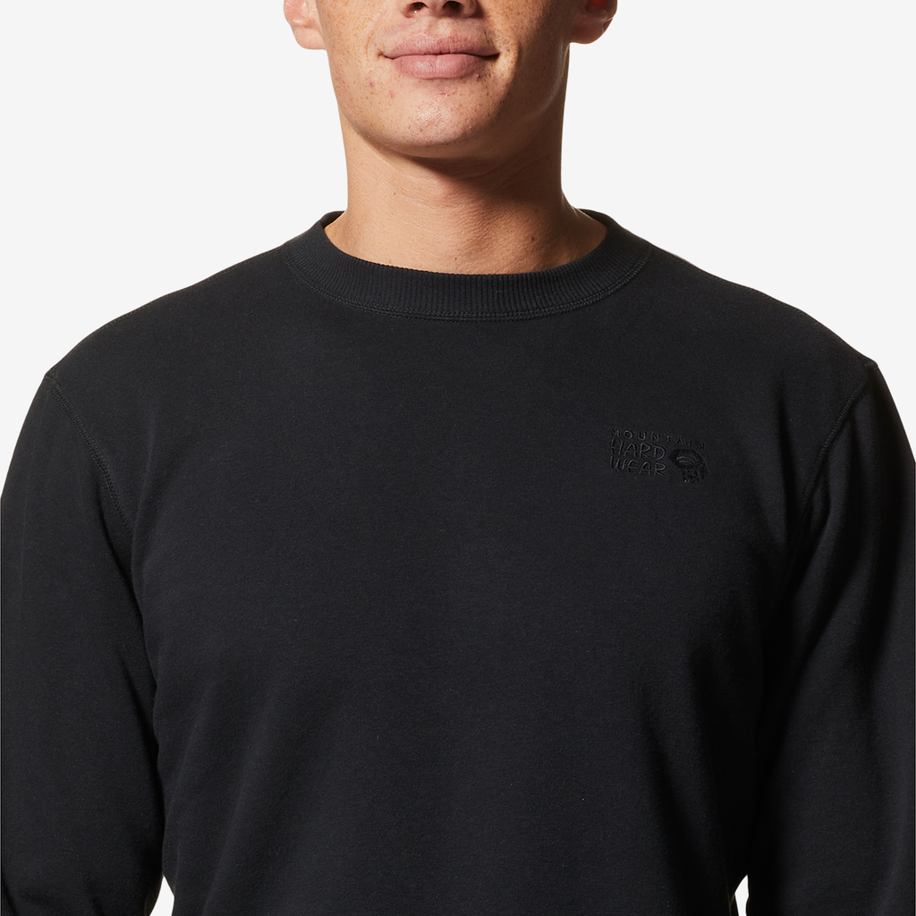 Mountain Hardwear M MHW Logo™ Pullover Crew in SCHWARZ