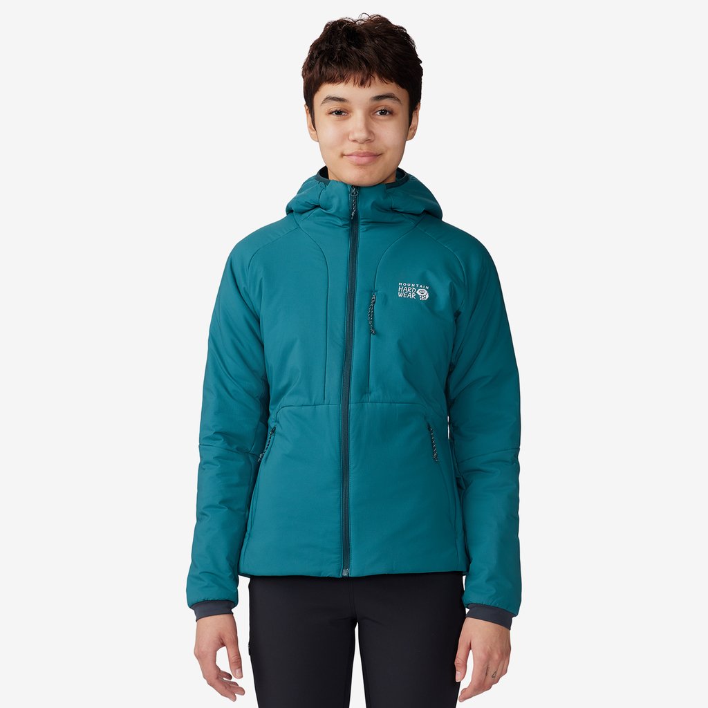 Mountain Hardwear W Kor Stasis™ Hoody in BLAU