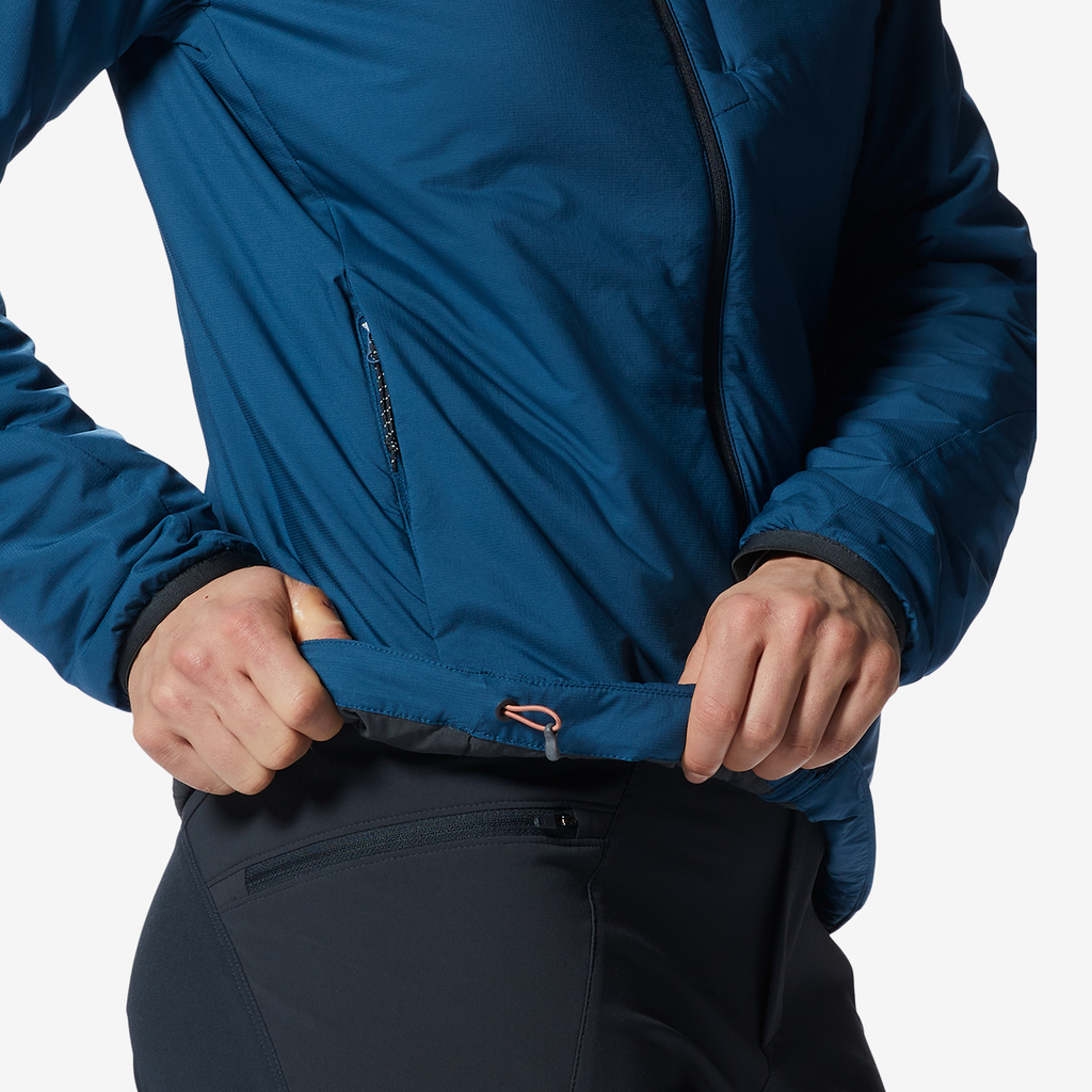 Mountain Hardwear W Kor Strata™ Hoody in BLAU