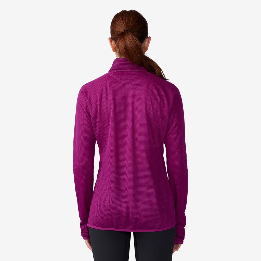 Mountain Hardwear W AirMesh 1/4 Zip für Damen in VIOLETT