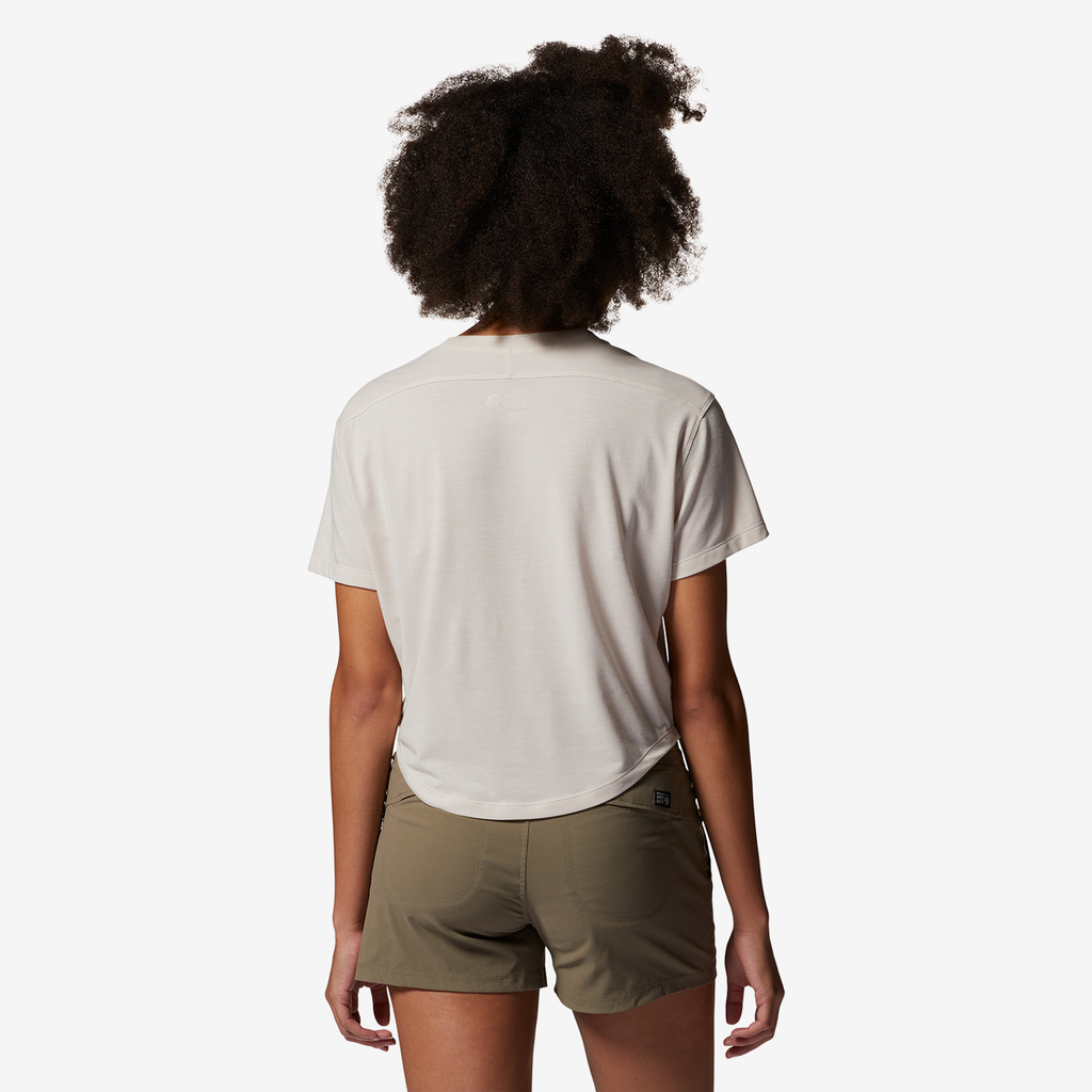 Mountain Hardwear W Trek N Go™ Short Sleeve in BEIGE