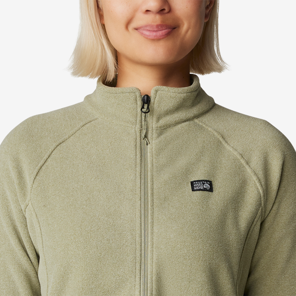 Mountain Hardwear W Microchill™ Full Zip Jacket in GRÜN