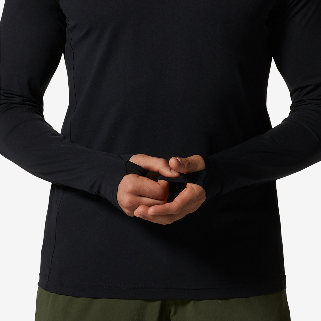 Mountain Hardwear M Mountain Stretch™ Long Sleeve in SCHWARZ